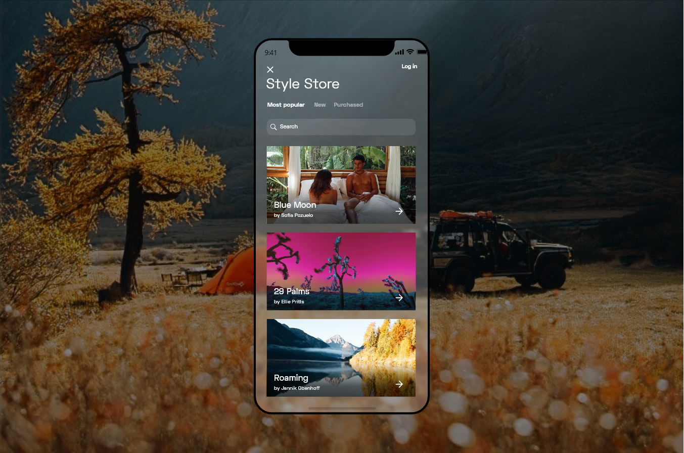 Introducing ProStyle Camera — visual 3